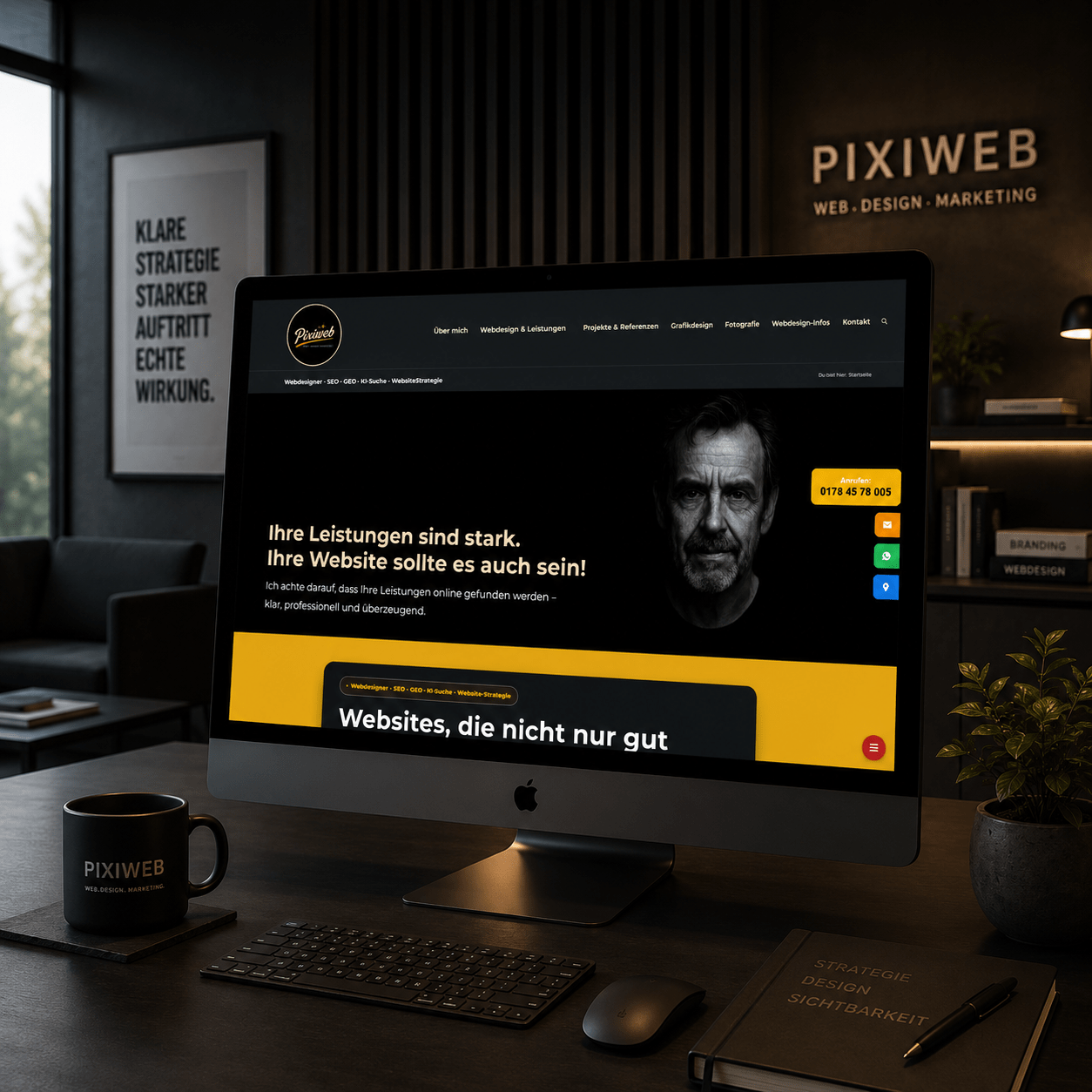 Pixiweb Westerwald Webdesign Projekt