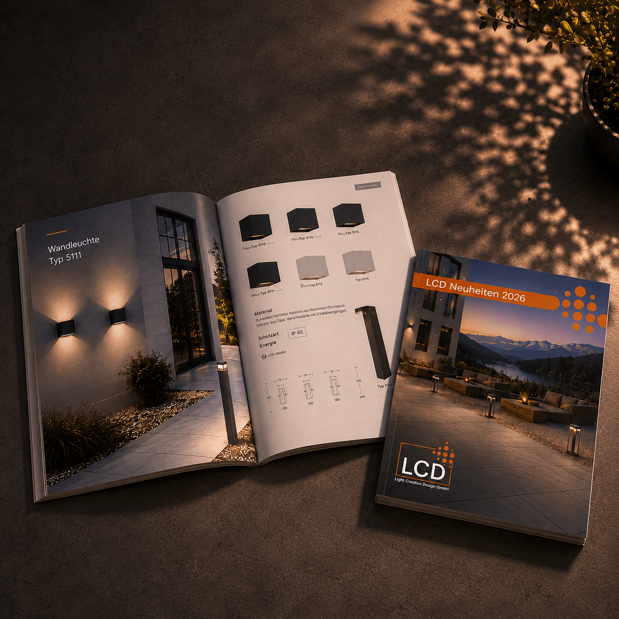 LCD Licht Design – Kataloggestaltung